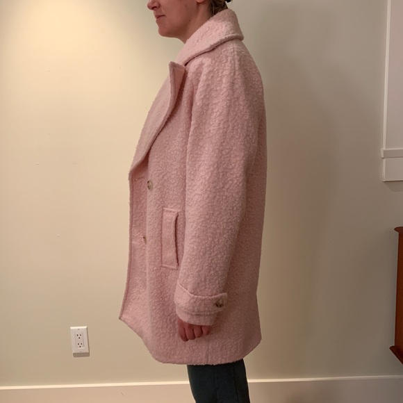 Super cute pink pea coat! - Picture 2 of 4